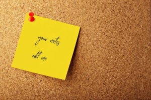 Free Note Block Mockup (PSD)