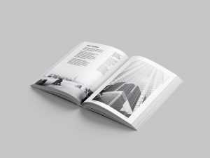 Free octavo book mockup