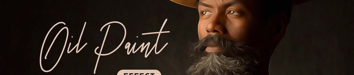 Free Oil Paint Photoshop Effect (PSD)