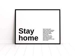 Free on Floor Poster Mockup (PSD)