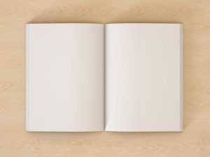Free Open Book Pages Mockup (PSD)