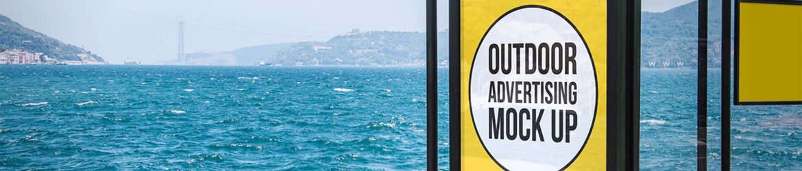 Free Outdoor Advertising Mockups (PSD)