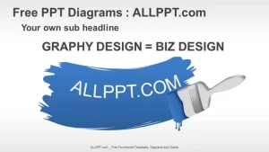 Free Paint Shape Graphic PPT Diagrams
