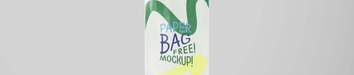 Free Paper Bag Mockup (PSD)