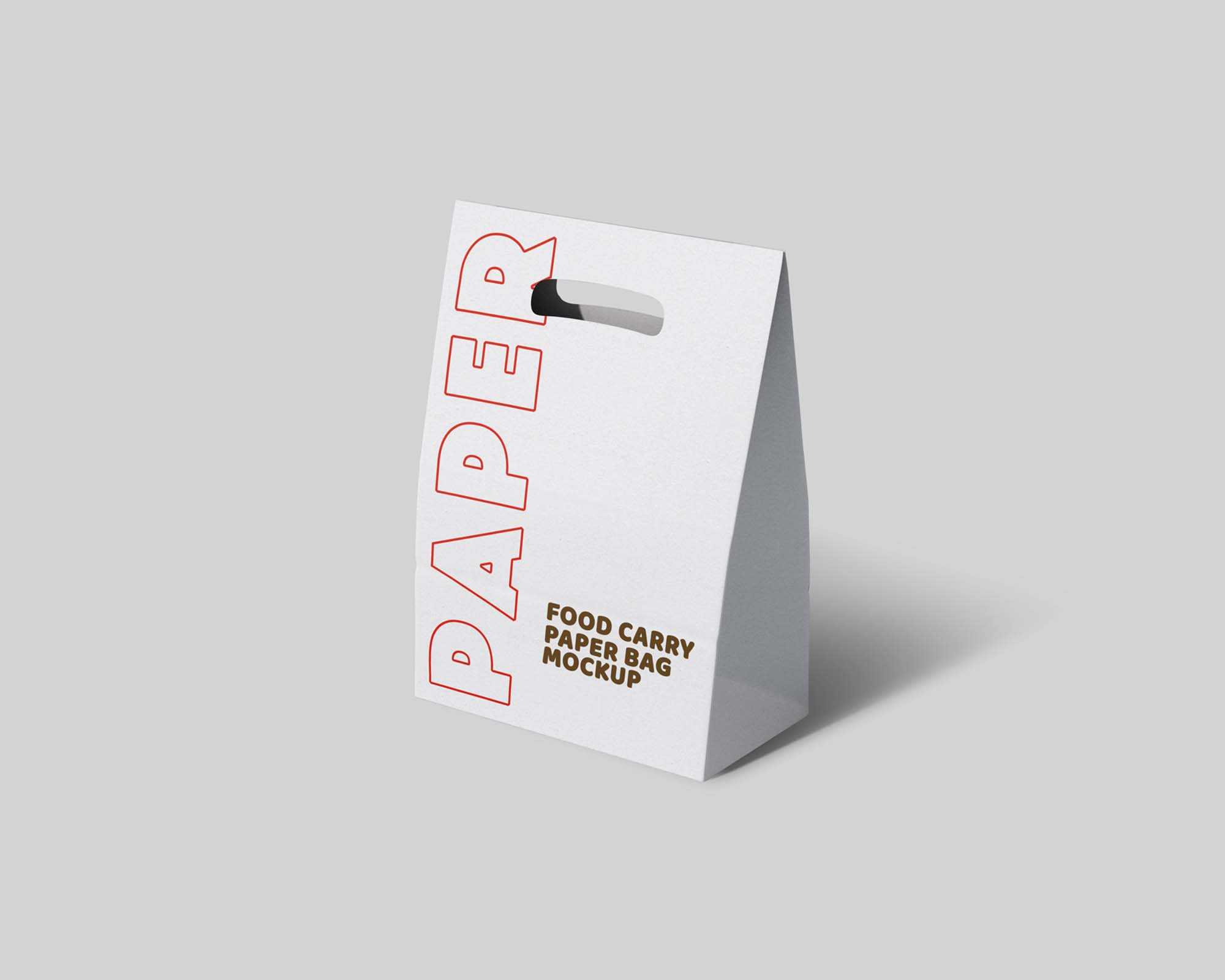 Free Paper Carry Bag Mockup (PSD)