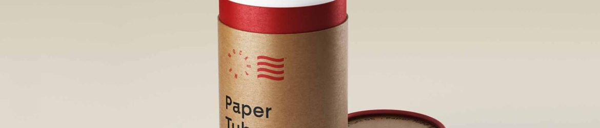 Free Paper Tube Mockup (PSD) Free Paper Tube Mockup (PSD)