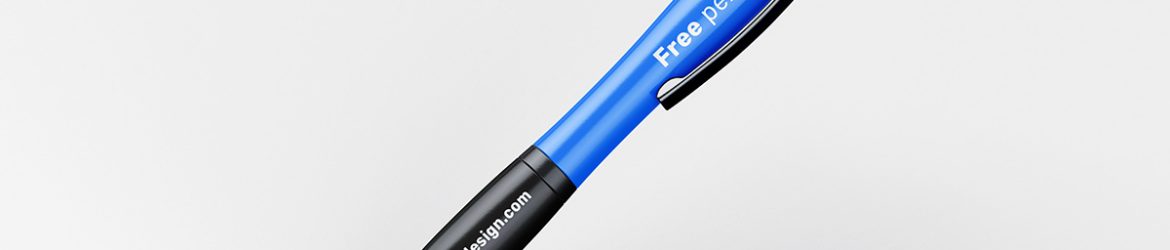Free pen mockup
