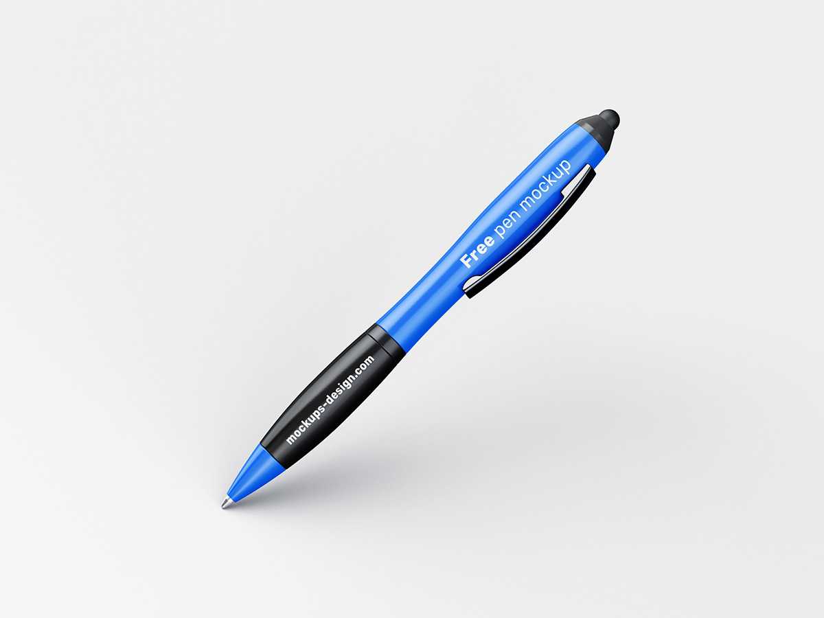 Free pen mockup
