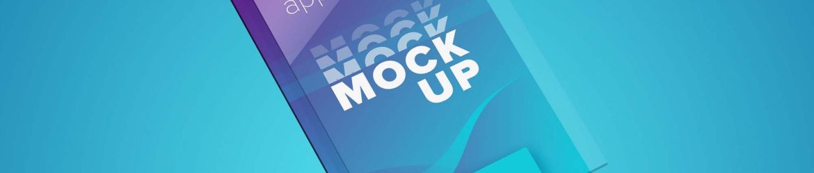 Free Perspective App Screen Mockup (PSD)