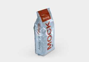 Free Pet Food Packaging Box Mockup (PSD)