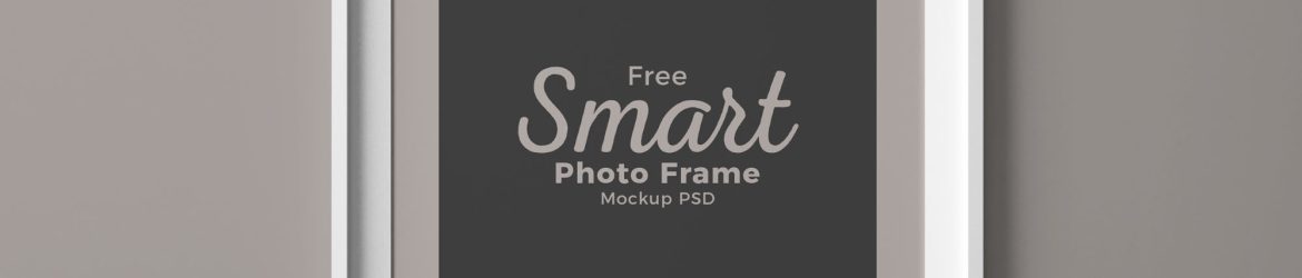 Free Photo Frame Mockup (PSD)