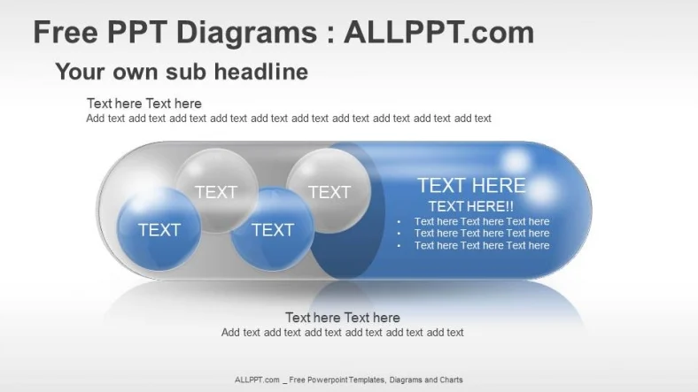 Free Pills Graphic PPT Diagrams