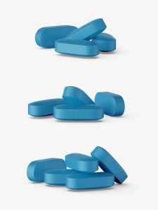 Free pills mockup