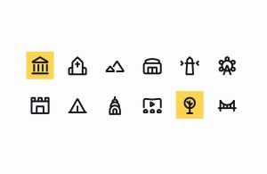 Free Places Vector Icon Pack (SVG)