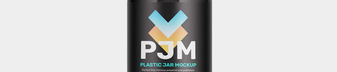 Free plastic jar mockup - Instant Download Free plastic jar mockup - Instant Download
