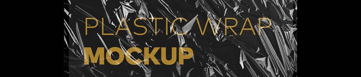 Free Plastic Wrap Texture Mockup (PSD)