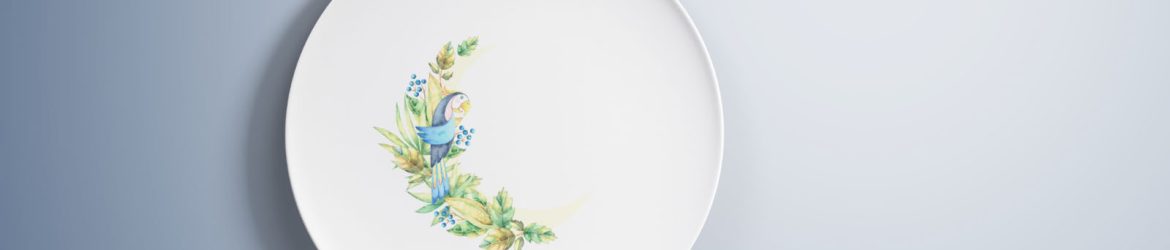 Free Plates Mockup PSD