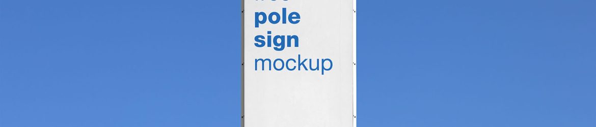 Free pole sign mockup - Instant Download Free pole sign mockup - Instant Download