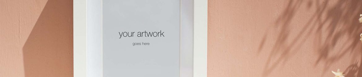 Free Portrait Wood Photo Frame Mockup (PSD)