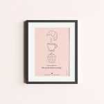 Free poster frame mockup