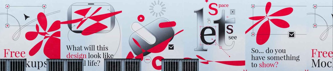 Free Posters on the Brick Wall Mockup (PSD)