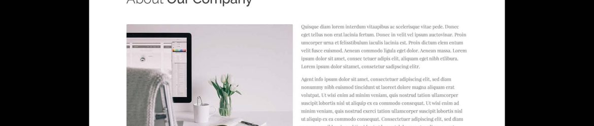 Free Real Estate Website Template (PSD)
