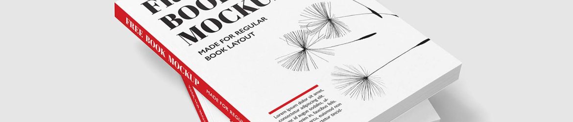 Free Regular Book Mockup (PSD)