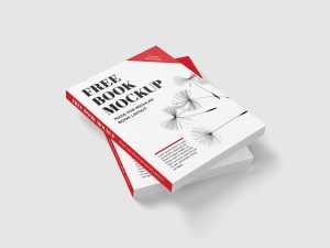 Free Regular Book Mockup (PSD)