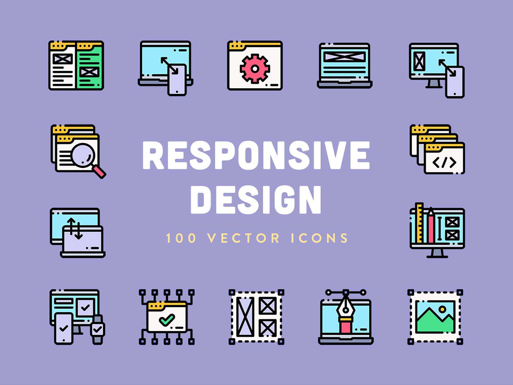 Free Responsive Design Vector Icons (SVG)