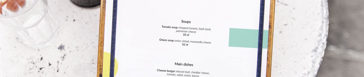 Free Restaurant Menu Mockup (PSD)