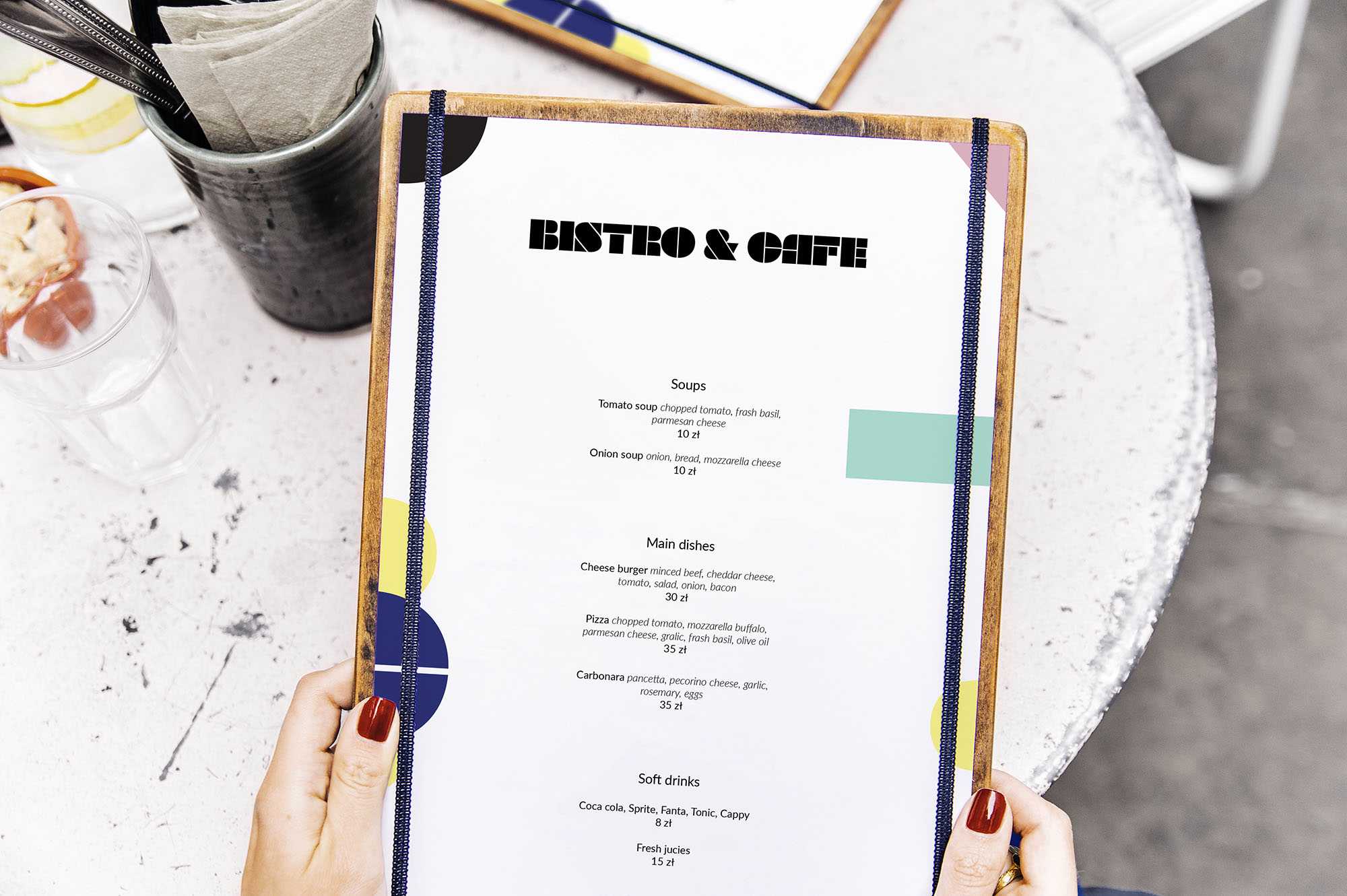 Free Restaurant Menu Mockup (PSD)
