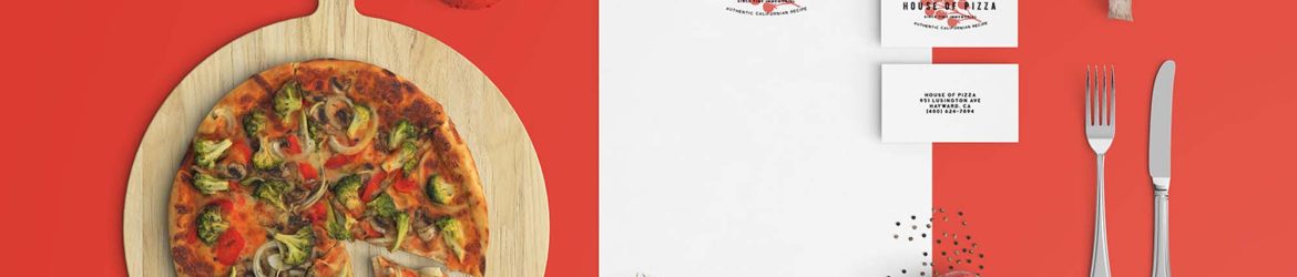 Free Restaurant Stationery Mockup (PSD)