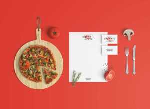 Free Restaurant Stationery Mockup (PSD)