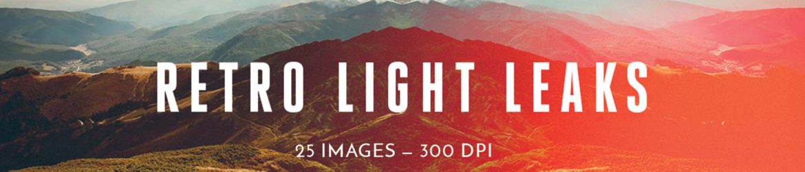 Free Retro Light Leaks Set