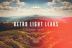 Free Retro Light Leaks Set