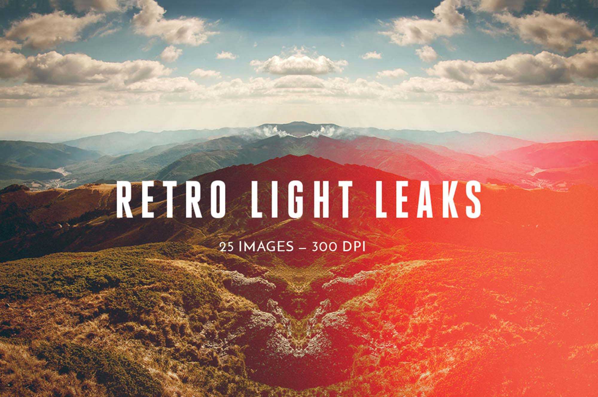 Free Retro Light Leaks Set