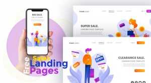 Free Sales Landing Pages