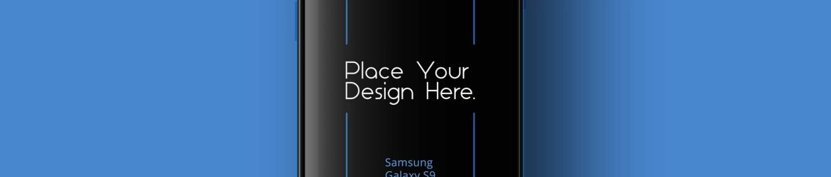 Free Samsung Galaxy S9 Mockup (PSD)