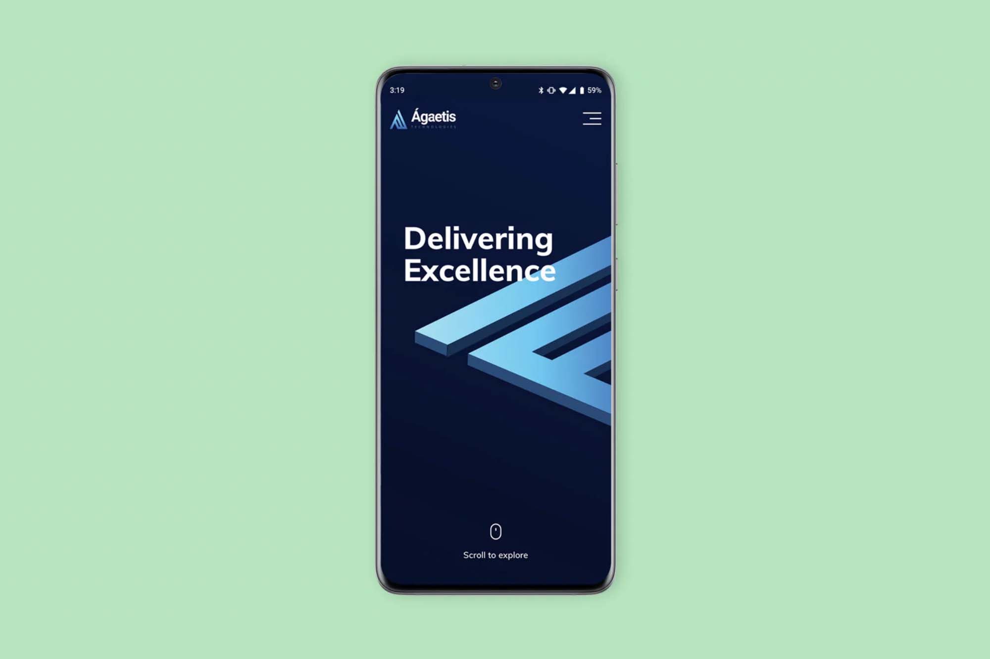 Free Samsung S20 Mockup (PSD)