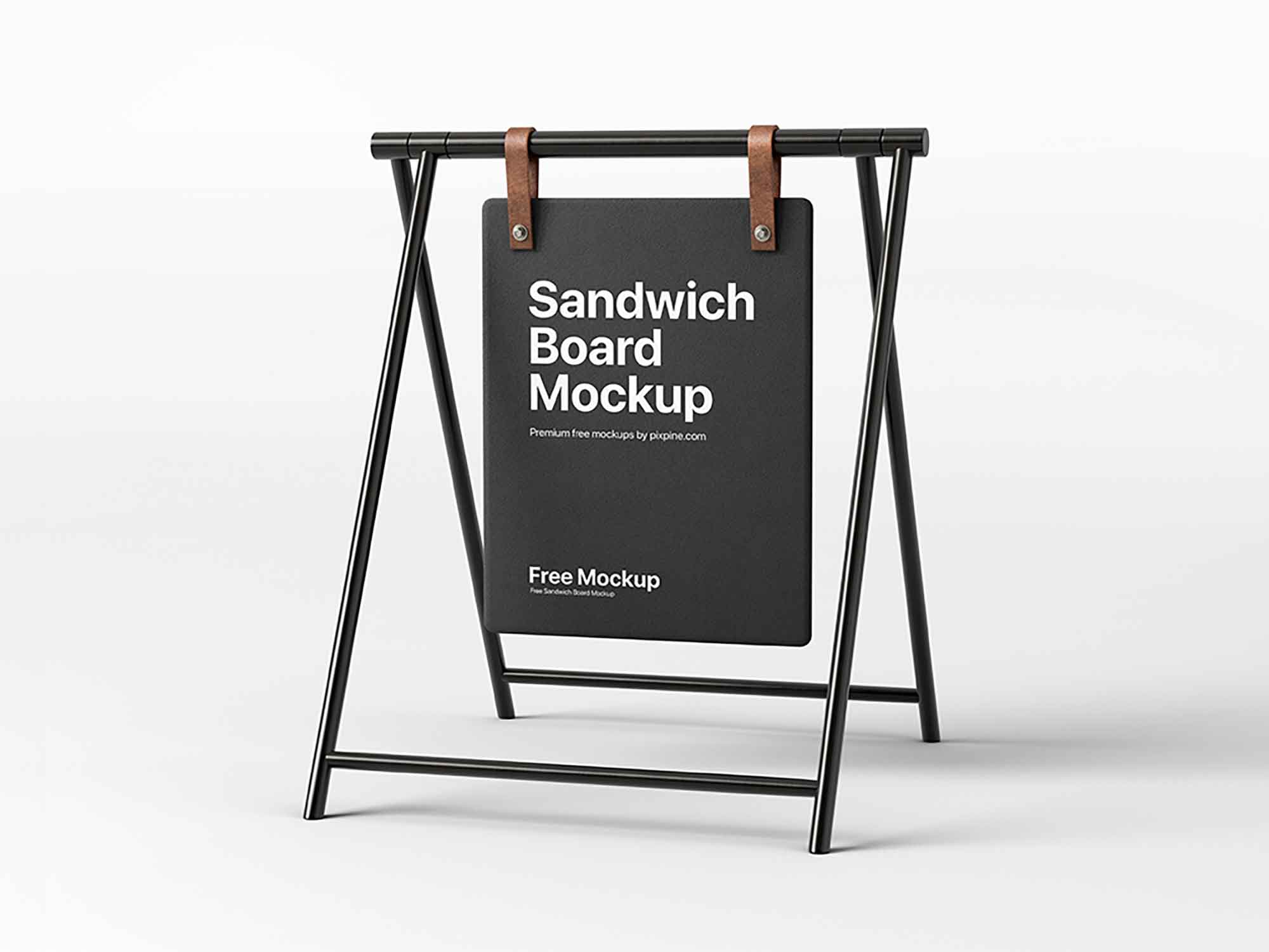 Free Sandwich Board Mockup (PSD)