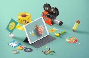 Free Scene Generator Mockup