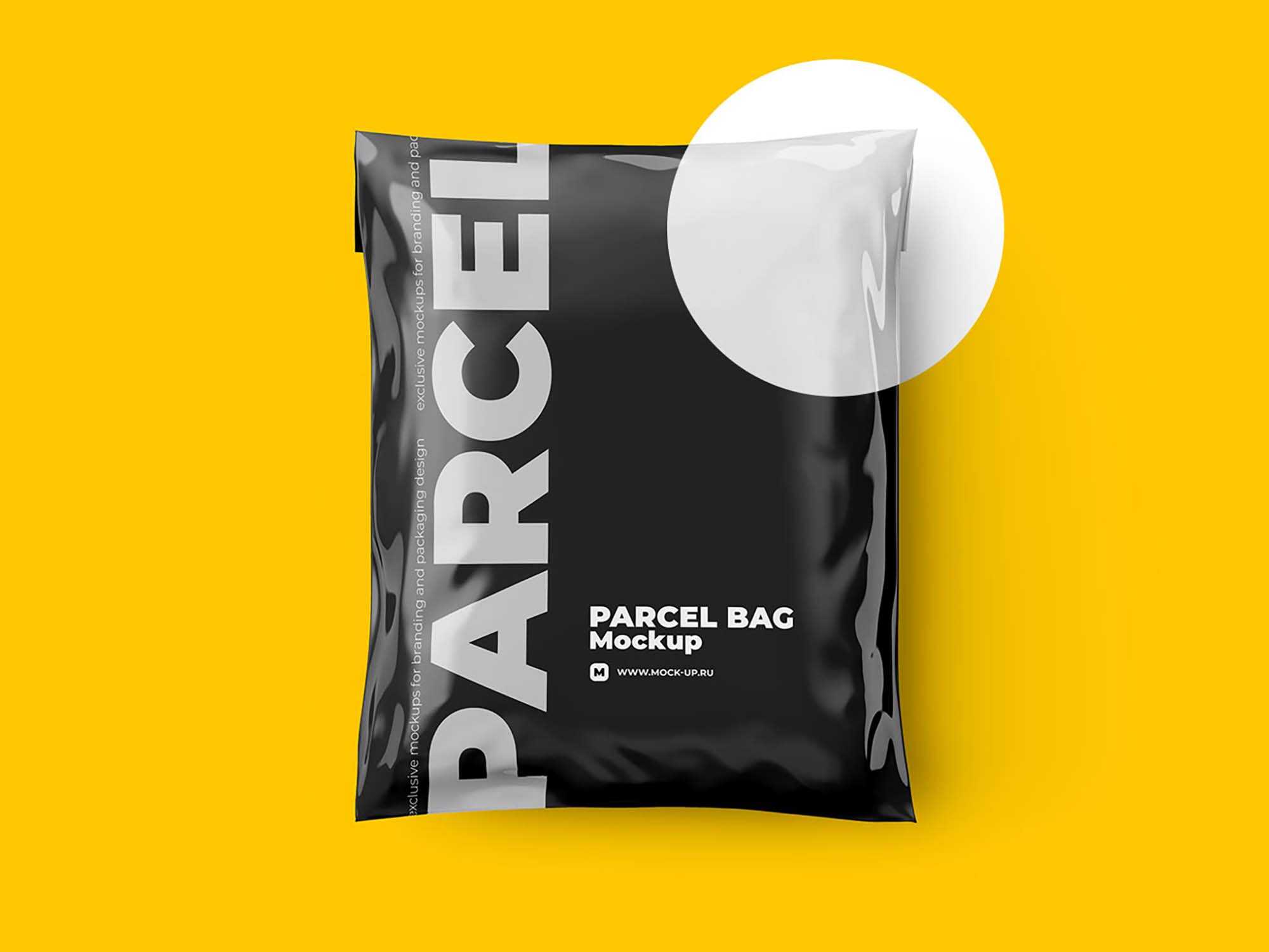 Free Shipping Bag Mockup (PSD)