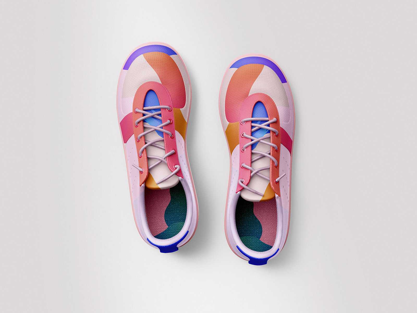 Free shoe mockup