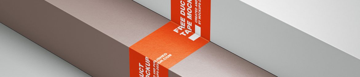 Free simple duct tape mockup