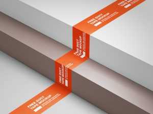 Free simple duct tape mockup