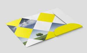 Free simple folder mockup