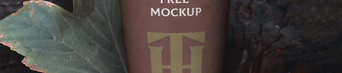 Free Single Paper Cup Mockup (PSD)