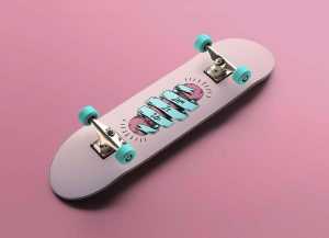 Free Skateboard Mockup (PSD)