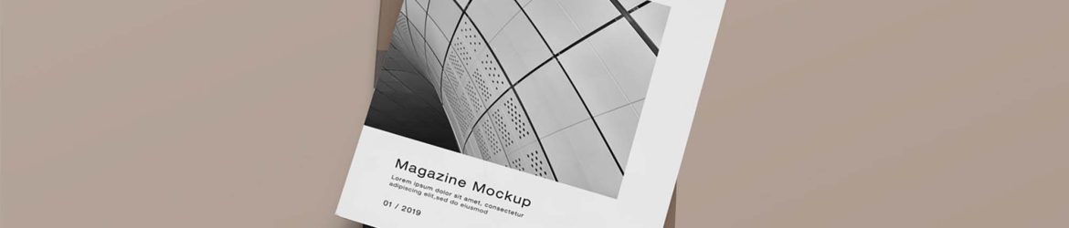 Free Smart Magazine Mockup (PSD)