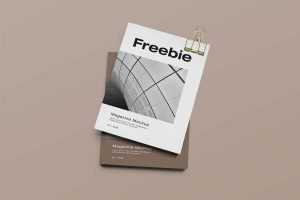 Free Smart Magazine Mockup (PSD)